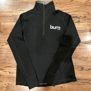 Burn Boot Camp Quarter Zip Athletic Pull Over - Women’s Small - NEW
